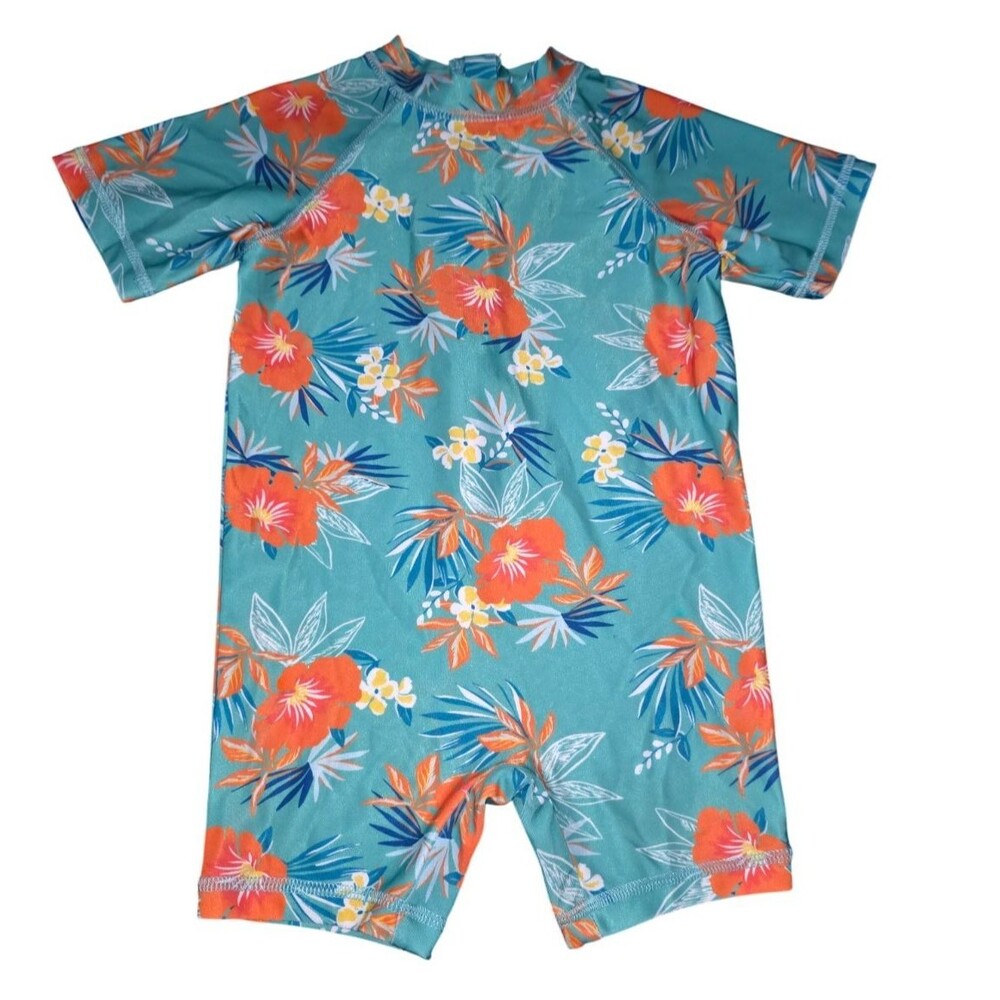 NWT First Impressions 24 Months BOY SWIM Rumba Orange